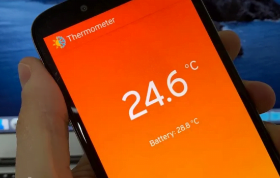 Aplicativo para medir a temperatura de qualquer coisa
