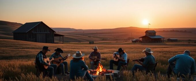 Aplicativos de rádio country com sucessos do momento