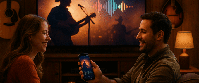 App para Conhecer os Sucessos da Música Country!
