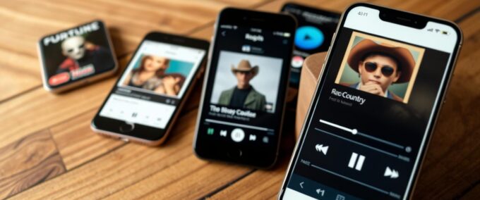 Melhores aplicativos para ouvir músicas country grátis