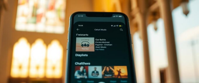 Top aplicativos para ouvir músicas cristãs grátis