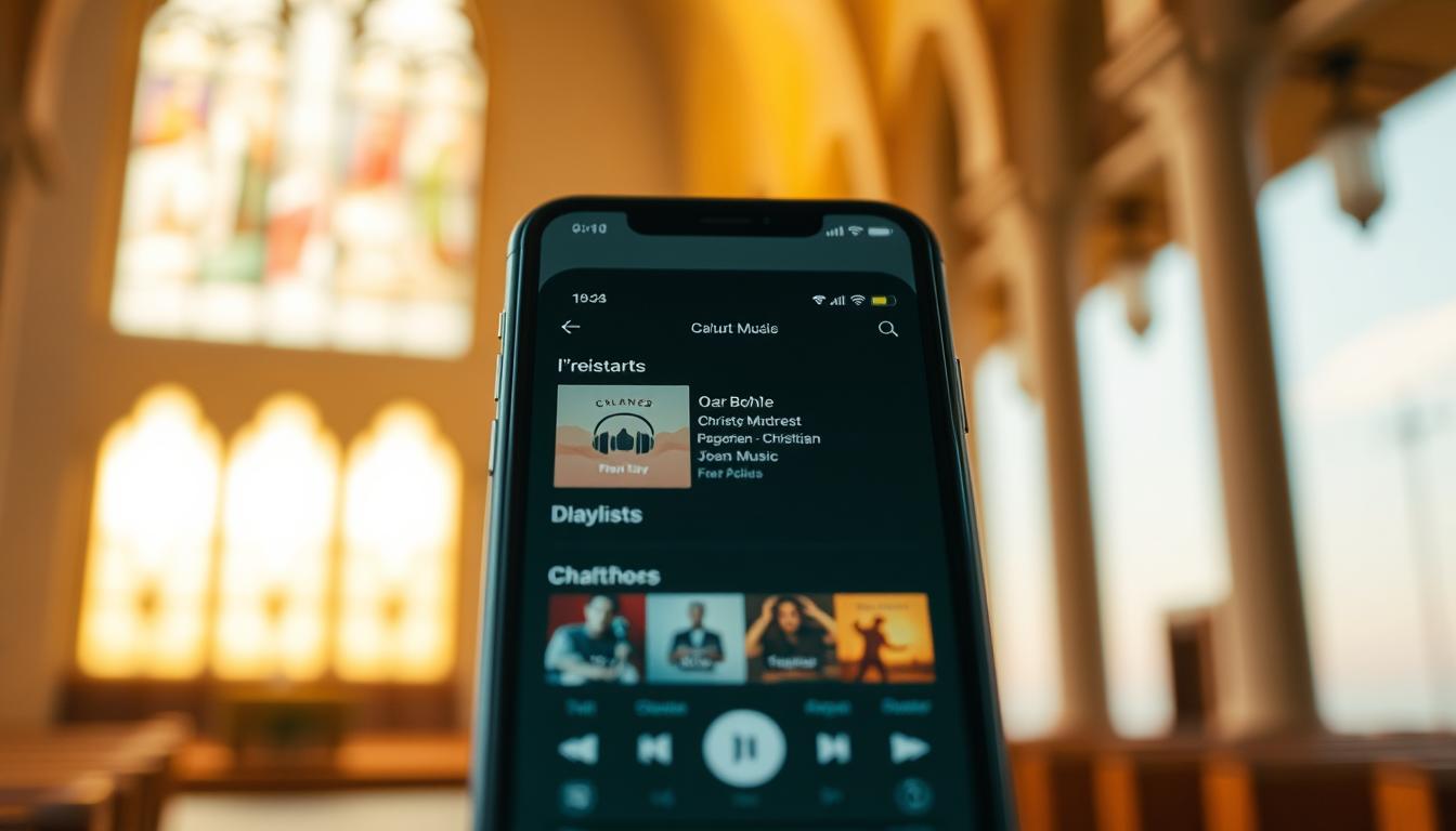 Top aplicativos para ouvir músicas cristãs grátis