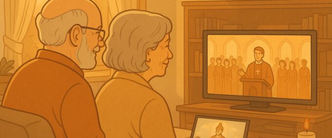 Participe do culto ao vivo sem sair de casa