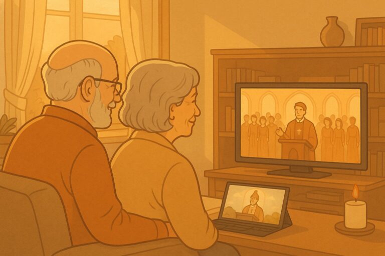 Participe do culto ao vivo sem sair de casa