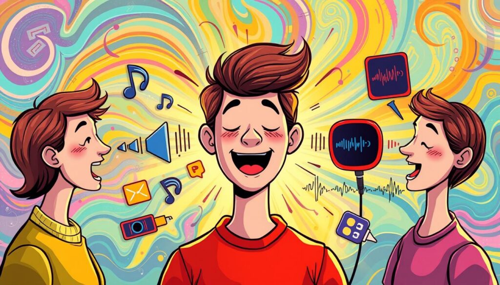 funcionalidades dos aplicativos de mudança de voz