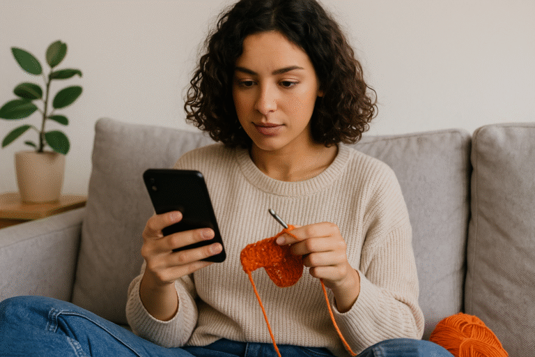 Os melhores aplicativos de crochê para criar peças incríveis