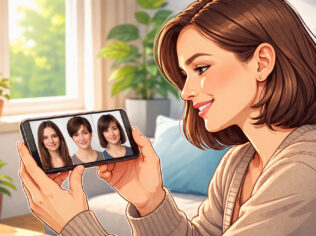 Aplicativos Gratuitos para Simular Cortes de Cabelo Antes de Mudar o Visual