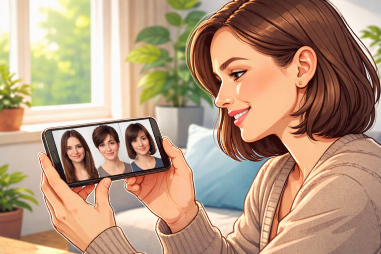 Aplicativos Gratuitos para Simular Cortes de Cabelo Antes de Mudar o Visual