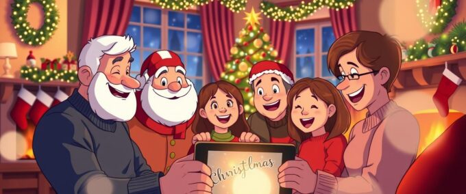 Transforme o Natal com Vídeos do Papai Noel Feitos no App