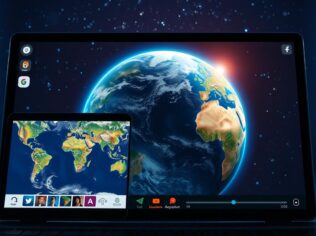 Veja cidades reais com imagens de satélite