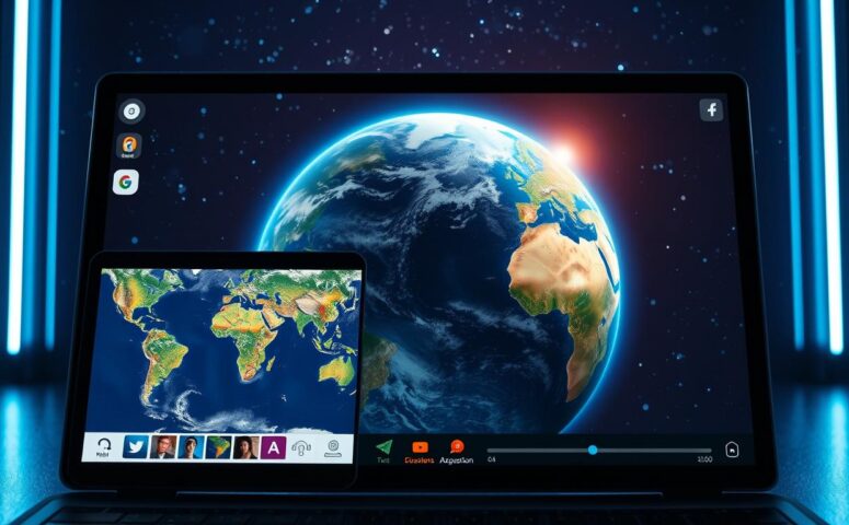 Veja cidades reais com imagens de satélite