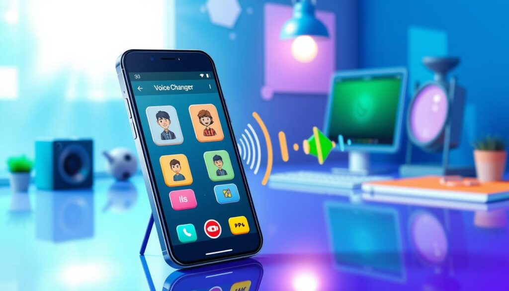 aplicativos de mudança de voz