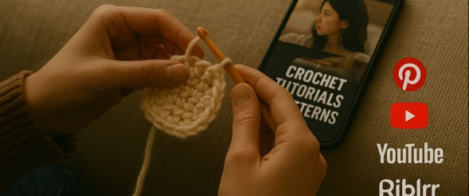 Aprenda crochê grátis passo a passo!