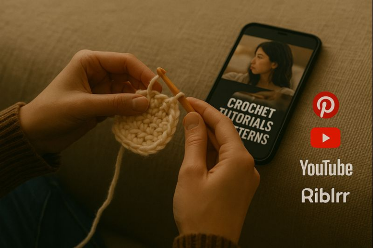 Aprenda crochê grátis passo a passo!