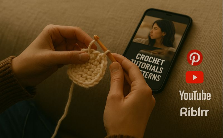 Aprenda crochê grátis passo a passo!