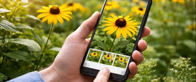 Identificar plantas com aplicativo gratuito no celular