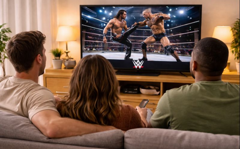 Assistir WWE com liberdade: lutas ao vivo no aplicativo