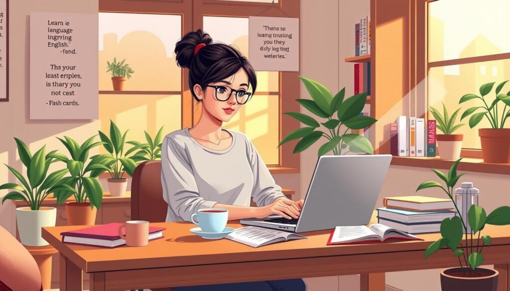 métodos eficazes para aprender inglês em casa