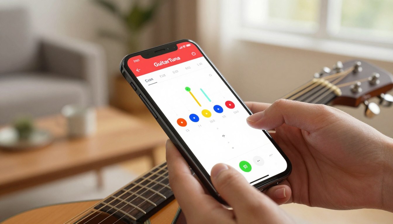 Aplicativos para afinar violão com precisão no celular