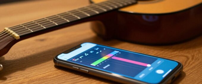Como afinar violão usando aplicativos no celular