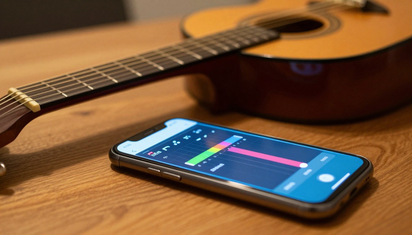 Como afinar violão usando aplicativos no celular