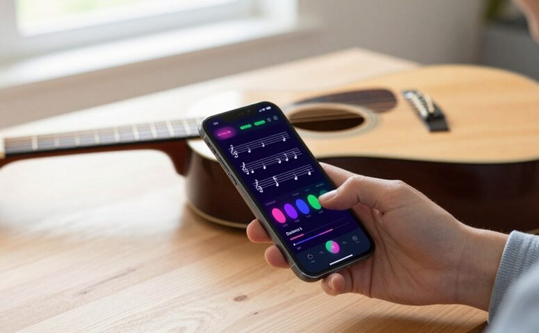 O jeito mais rápido de afinar violão usando o smartphone
