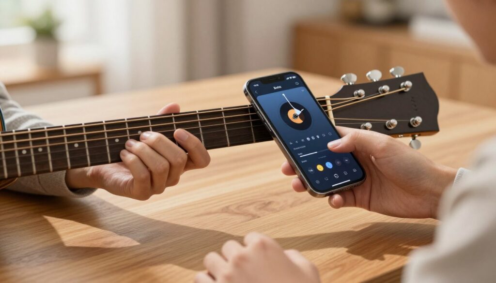 afinar violão pelo celular