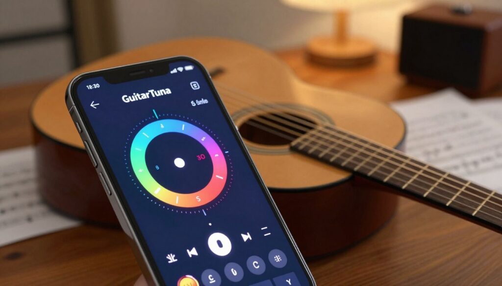 aplicativo GuitarTuna