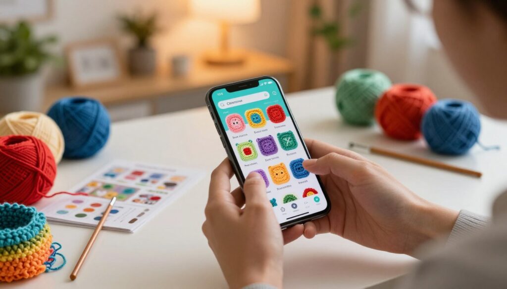aplicativos gratuitos para aprender a fazer crochê