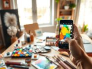 Guia completo para pintar com o celular usando apps gratuitos