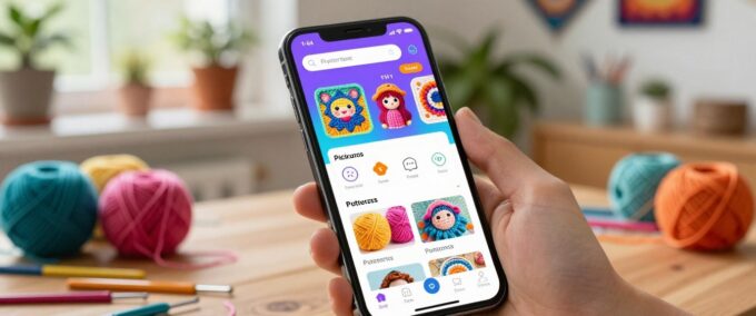 Top app gratuito para quem quer aprender a fazer crochê