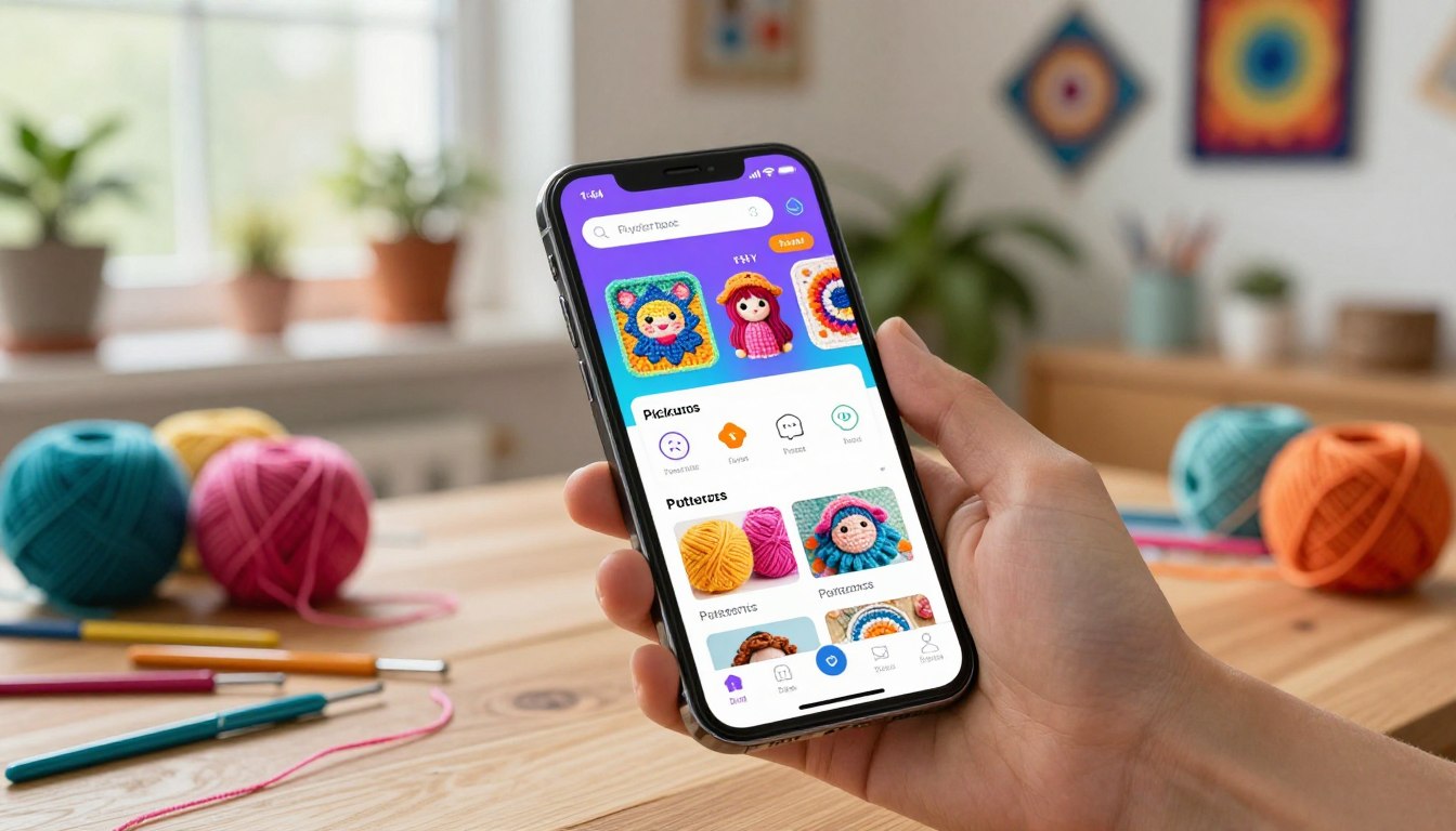 Top app gratuito para quem quer aprender a fazer crochê