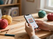 Guia de app gratuito para aprender a fazer crochê online