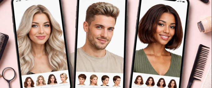 Aplicativos de corte de cabelo: veja como você ficaria antes de cortar