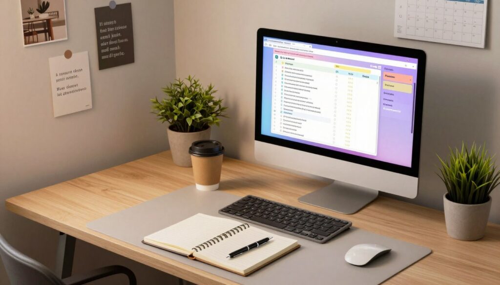 organização diária