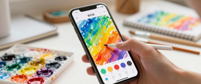 Pintar com o celular nunca foi tão fácil com apps grátis