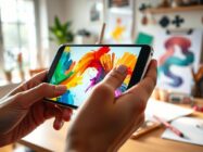 Transforme seu celular em tela para pintar grátis