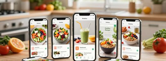 Top Aplicativos de Receitas Fit no Celular para Dieta e Treino
