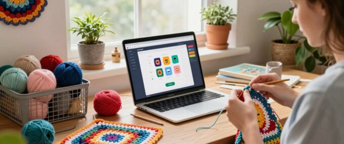 Melhor Aplicativo para Aprender Crochê no Android