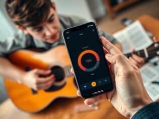 Afinação Perfeita do Violão com Apps Gratuitos