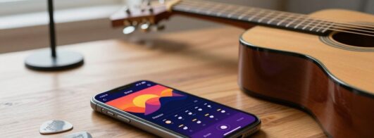 Aplicativos para afinar violão em minutos com seu celular
