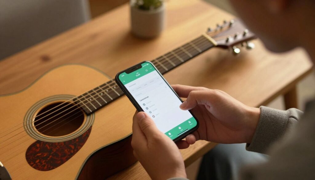 afinar violão no celular