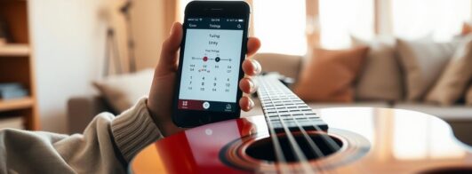 Aplicativos Atualizados para Afinar Violão em Minutos