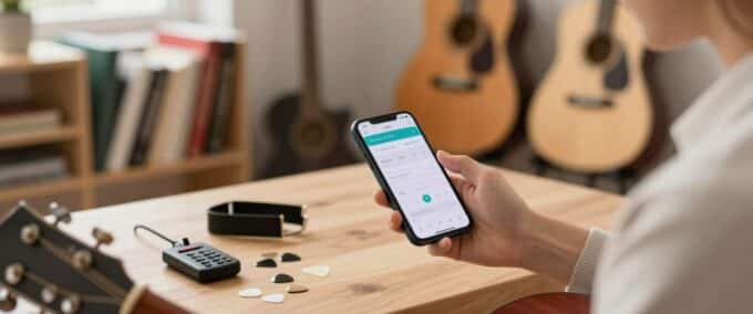 Como afinar violão usando aplicativos grátis