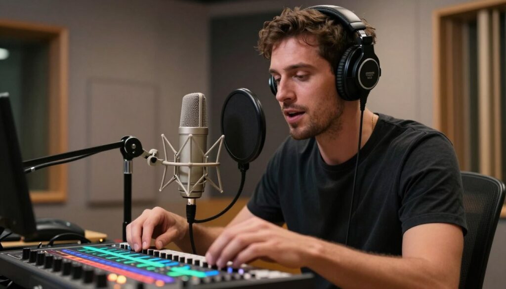 alterar a voz para gravar áudios