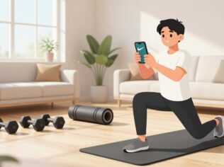 Como fazer exercícios em casa usando aplicativos gratuitos