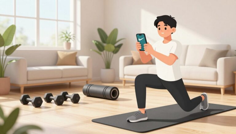 Como fazer exercícios em casa usando aplicativos gratuitos