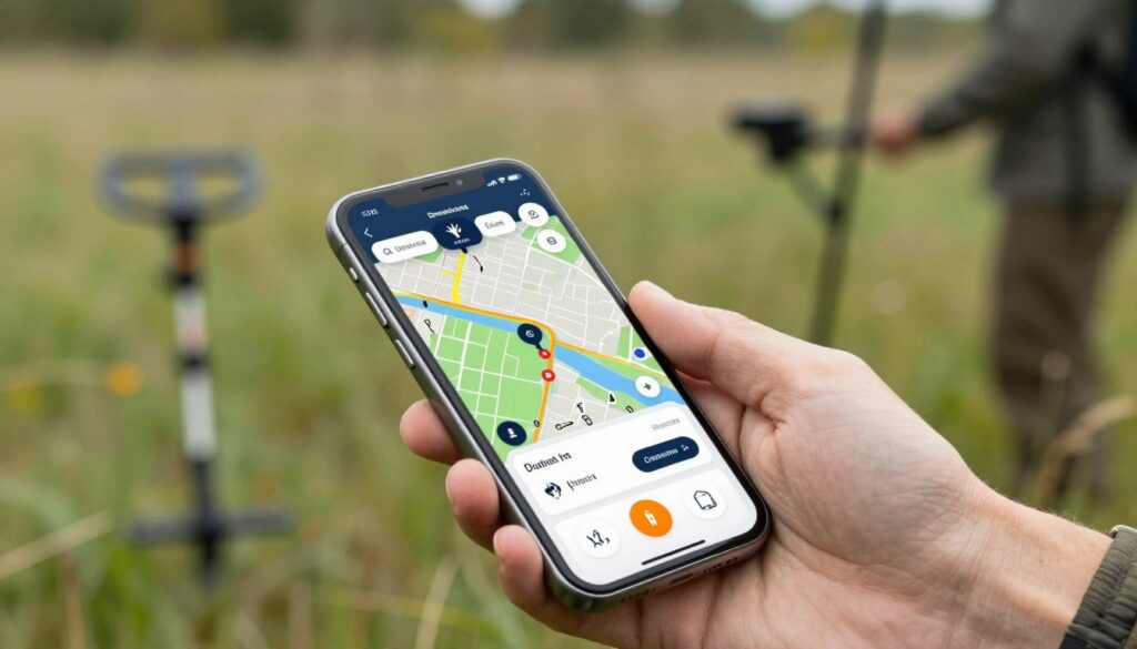 aplicativo de detecção de metais profissional