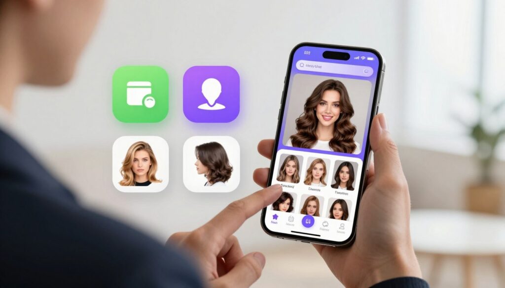 aplicativo para simulação de cabelo aplicativo para simulação de cabelo