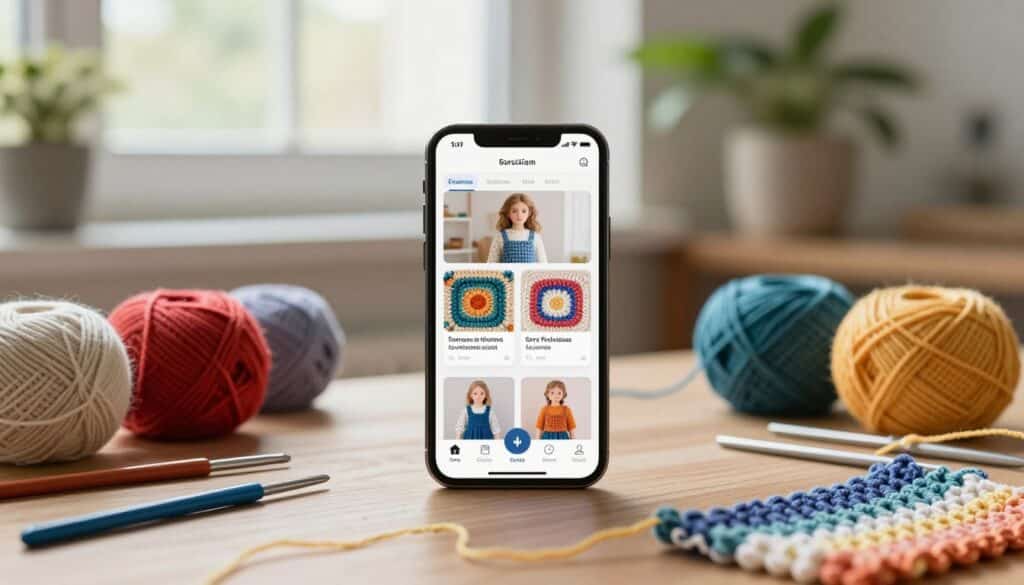 aplicativos de crochê